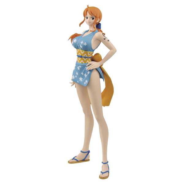 ONE PIECE WANO COUNTRY GLITTER & GLAMOURS NAMI V1 STATUE