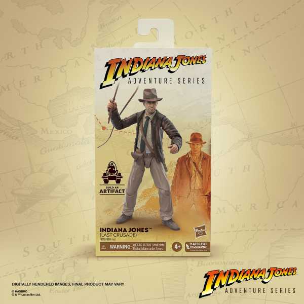 Indiana Jones and The Last Crusade Adventure Series Indiana Jones 6 Inch Actionfigur