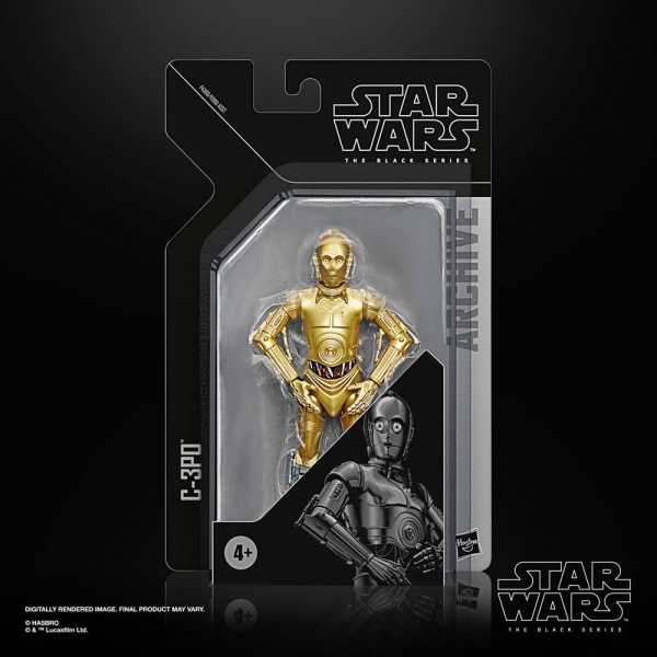 Star Wars Episode IV Black Series Archive 2022 C-3PO 15 cm Actionfigur