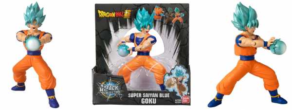 DRAGON BALL SUPER ATTACK COLLECTION SS BLUE GOKU 7 INCH ACTIONFIGUR