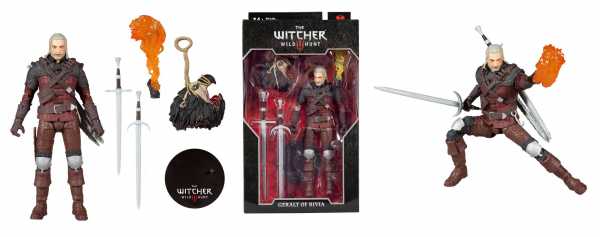 McFarlane Toys The Witcher 3: Wild Hunt Geralt of Rivia (Wolf Armor) 18 cm Actionfigur