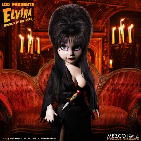 Living Dead Dolls Elvira Herrscherin der Dunkelheit 25 cm Puppe