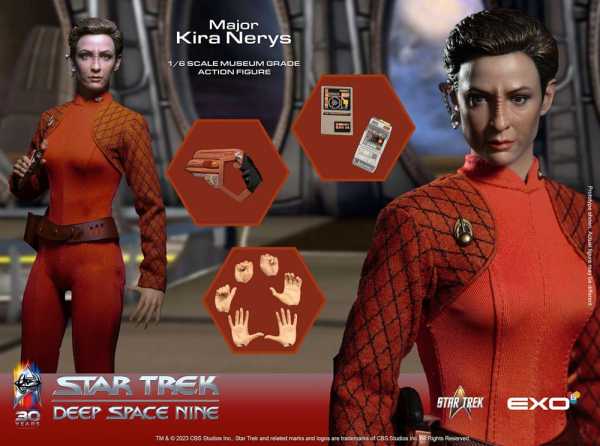 VORBESTELLUNG ! Star Trek: Deep Space Nine 1/6 Kira Nerys 28 cm Actionfigur