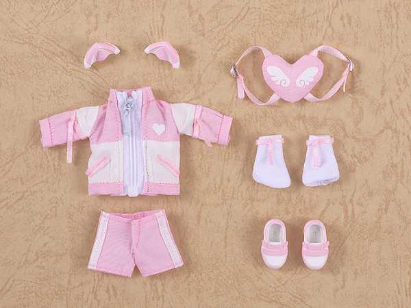 VORBESTELLUNG ! OC Outfit Subculture Fashion Tracksuit Pink Nendoroid Doll Actionfiguren Zubehör-Set