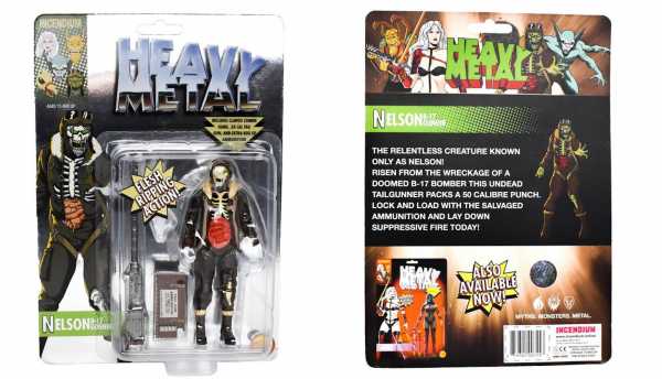 Heavy Metal Movie Nelson VHS Tribute 5-Inch FigBiz Actionfigur
