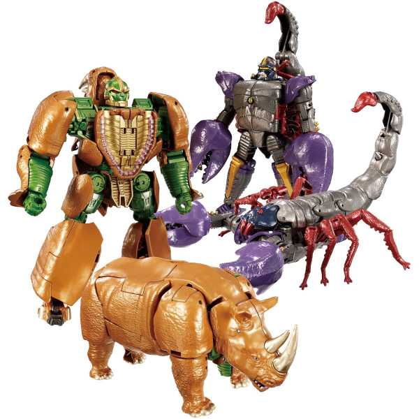VORBESTELLUNG ! Transformers Beast Wars BWVS-02 Rhinox vs. Scorponok Actionfiguren 2-Pack