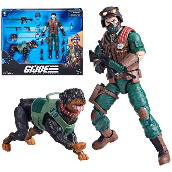 G.I. Joe Classified Series Mutt and Junkyard 6 Inch Deluxe Actionfigur