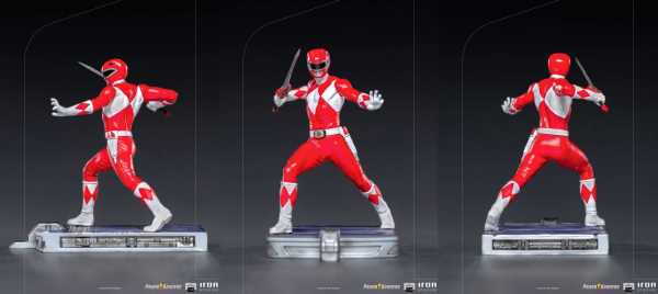 AUF ANFRAGE ! Power Rangers 1/10 Red Ranger 17 cm BDS Art Scale Statue