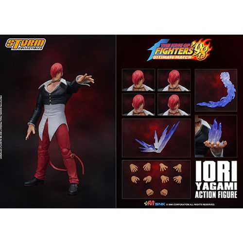 STORM COLLECTIBLES KING OF FIGHTERS 98 IORI YAGAMI 1/12 ACTIONFIGUR