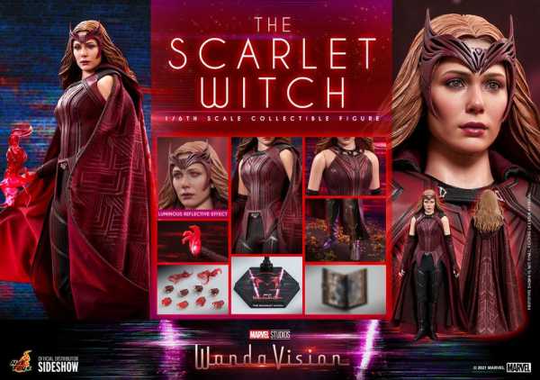 VORBESTELLUNG ! Hot Toys WandaVision 1/6 The Scarlet Witch 28 cm Actionfigur
