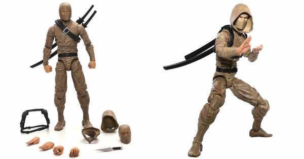 ARTICULATED ICONS CLAN OF THE DESERT SUN NINJA ACTIONFIGUR