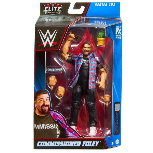 WWE Elite Collection Series 102 Commissioner Foley Actionfigur