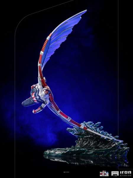 AUF ANFRAGE ! Falcon & Winter Soldier 1/10 Captain America Sam Wilson BDS Art Scale Statue Deluxe