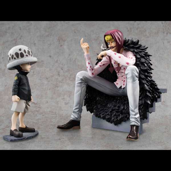 One Piece Excellent Model Limited P.O.P Corazon & Law 17 cm PVC Statue Limited Edition