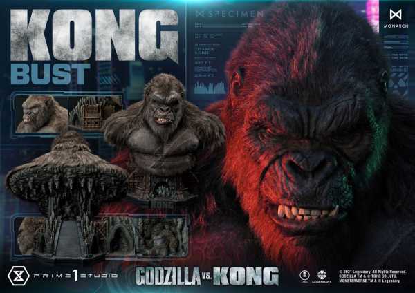 AUF ANFRAGE ! Godzilla vs Kong Kong 67 cm Büste