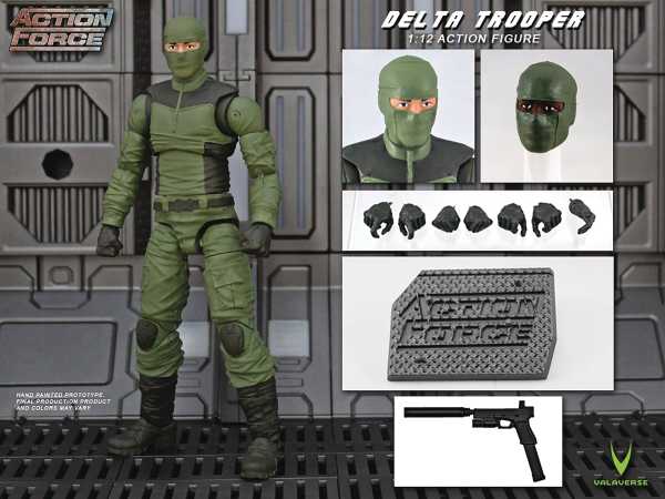 Valaverse Action Force Rollout Roll Out action figure GI JOE Classified In  Hand