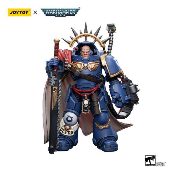 VORBESTELLUNG ! Joy Toy Warhammer 40k 1/18 Ultramarines Captain in Gravis Armour 12 cm Actionfigur