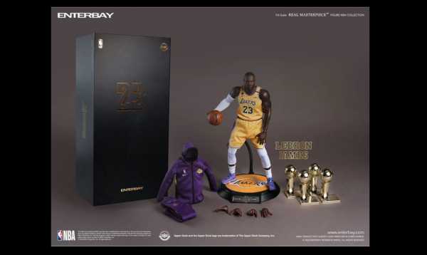 NBA Collection Real Masterpiece LeBron James 1:6 Scale Actionfigur