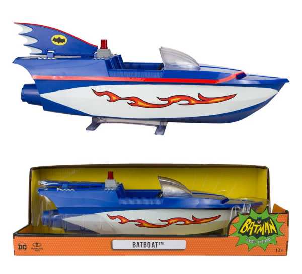McFarlane Toys DC Retro Batman 66 Batboat Vehicle Fahrzeug