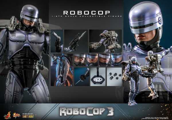 AUF ANFRAGE ! RoboCop 3 Movie Masterpiece 1/6 RoboCop 30 cm Actionfigur