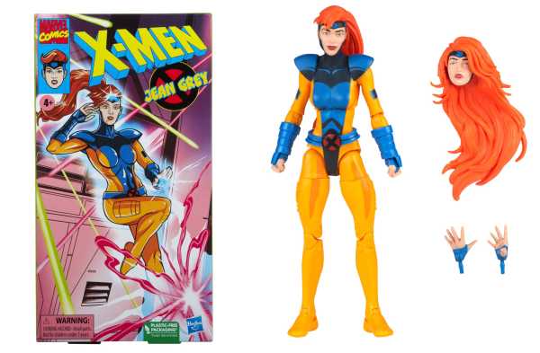 Marvel Legends Series X-Men Marvel’s Jean Grey 90s Animated Series VHS Box Actionfigur