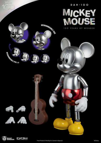 VORBESTELLUNG ! Disney 100 Years of Wonder Dynamic 8ction Heroes DAH-100 Mickey Mouse Actionfigur