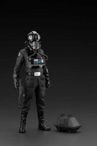 VORBESTELLUNG ! Star Wars 1/10 Tie Fighter Pilot Backstabber & Mouse Droid Excl. 18 cm ARTFX+ Statue