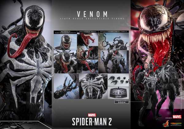 VORBESTELLUNG ! Hot Toys Spider-Man 2 Videogame Masterpiece 1/6 Venom 53 cm Actionfigur