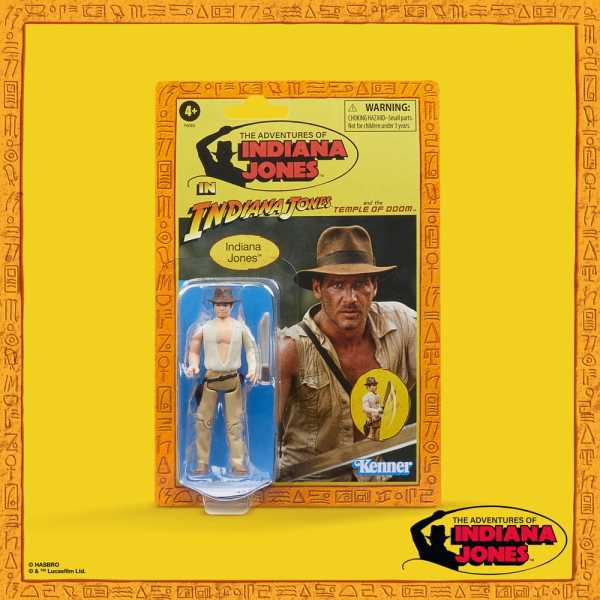 Indiana Jones Retro Collection Indiana Jones (Temple of Doom) 10 cm Actionfigur