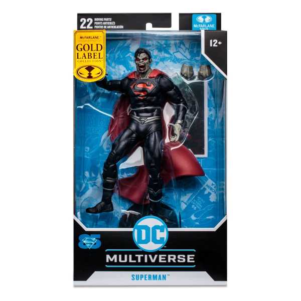 VORBESTELLUNG ! McFarlane Toys DC Multiverse Superman (DC vs Vampires) Gold Label 18 cm Actionfigur