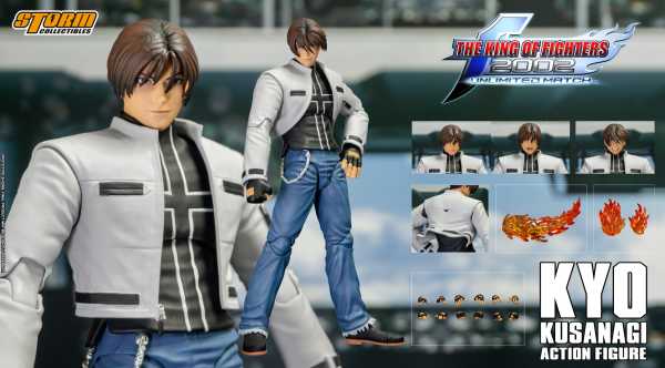 VORBESTELLUNG ! STORM COLLECTIBLES KYO KUSANAGI KING OF FIGHTERS 2002 UNLIMITED MATCH ACTIONFIGUR