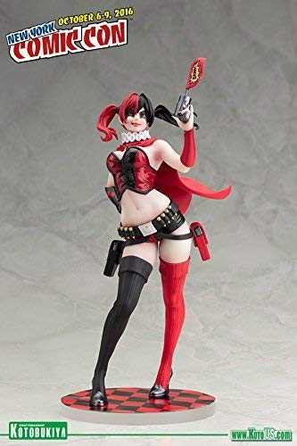 DC COMICS HARLEY QUINN NEW 52 BISHOUJO VARIANT STATUE NYCC 2016 EXCLUSIVE