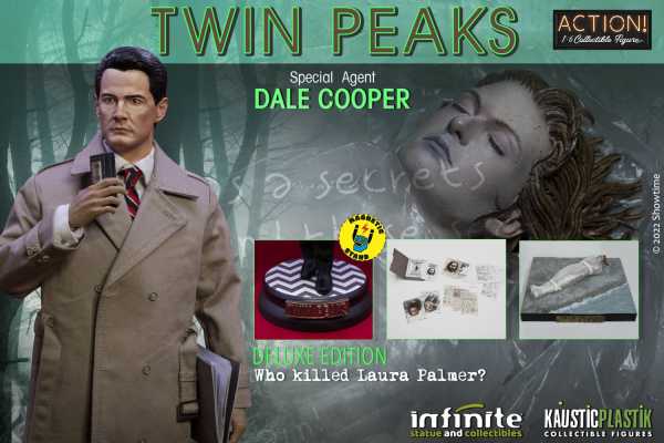 Twin Peaks - Who killed Laura Palmer? Agent Cooper 1/6 Actionfigur DELUXE VERSION