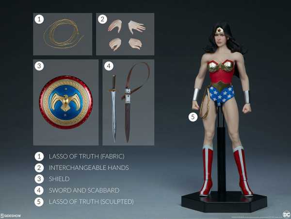 DC Comics 1/6 Wonder Woman 30 cm Actionfigur