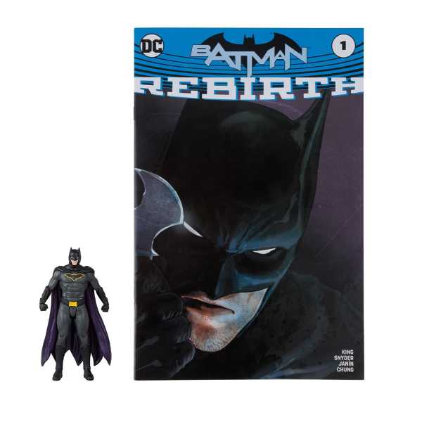 McFarlane Toys Batman Rebirth Page Punchers 3 Inch Actionfigur & Comic Book