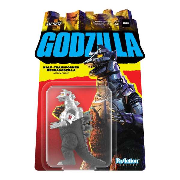 Godzilla Half-Transformed Mechagodzilla 3 3/4-Inch ReAction