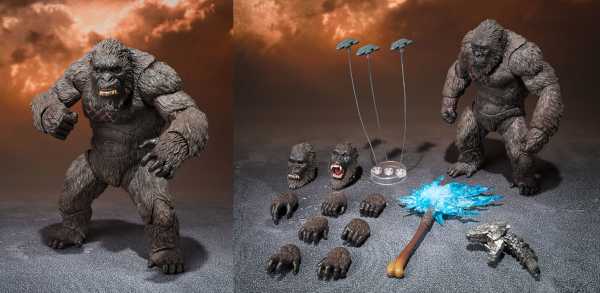 S.H.MonsterArts Godzilla VS. Kong (2021) Kong Actionfigur Convention Exclusive