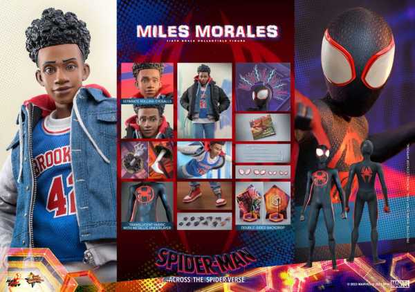 VORBESTELLUNG ! Hot Toys Spider-Man: Across the Spider-Verse MP 1/6 Miles Morales 29 cm Actionfigur
