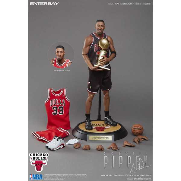 NBA Scottie Pippen Version 2 Real Masterpiece 1:6 Scale Actionfigur