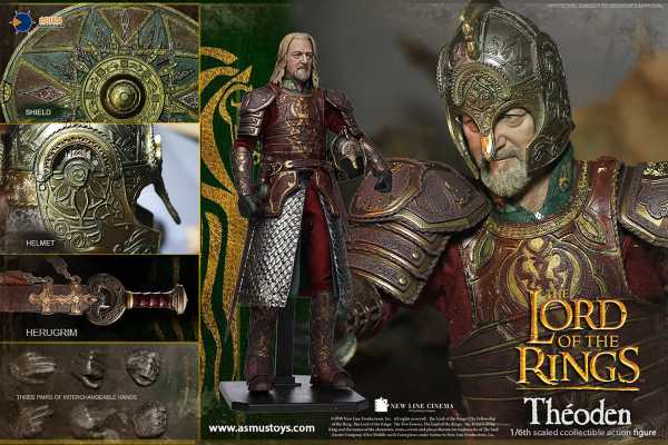 LORD OF THE RINGS (HERR DER RINGE) THEODEN 1/6 ACTIONFIGUR