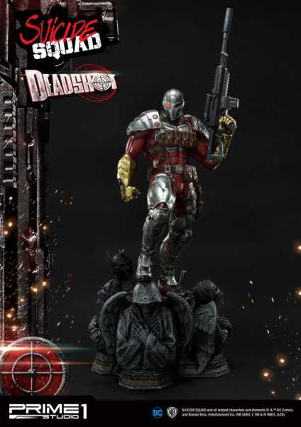 VORBESTELLUNG ! Suicide Squad 1/3 Deadshot 111 cm Statue