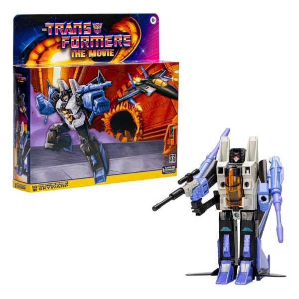 The Transformers: The Movie Retro Skywarp 14 cm Actionfigur