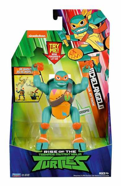 VORBESTELLUNG ! Teenage Mutant Ninja Turtles Michelangelo 14 cm Deluxe Actionfigur