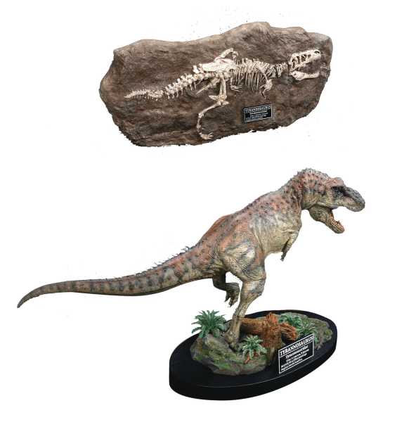 AUF ANFRAGE ! WONDERS OF THE WILD SERIES T-REX POLYRESIN STATUE DELUXE VERSION