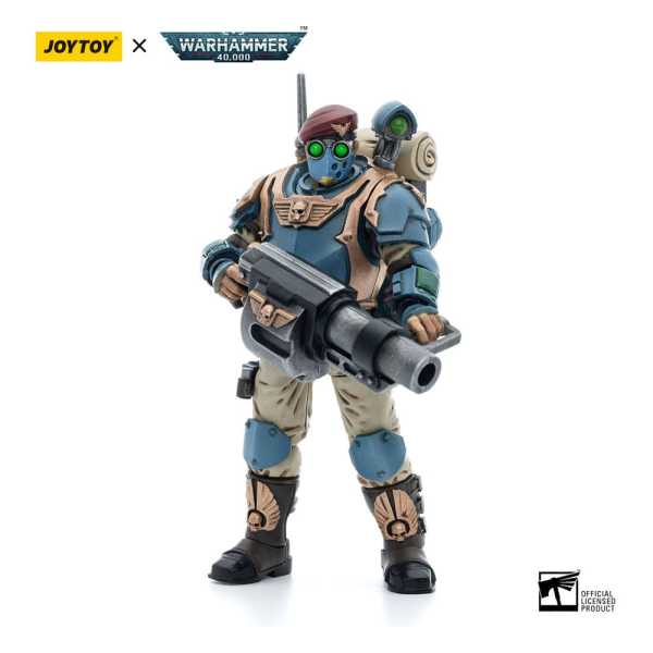 Joy Toy Warhammer 40k AM Tempestus Scions Command Squad 55th Kappic Eagles Grenadier Actionfigur