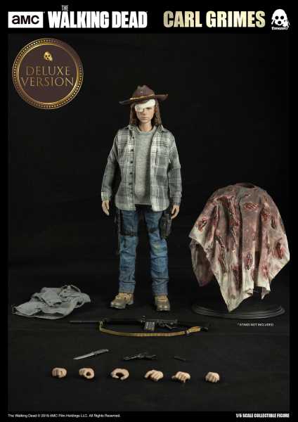 THE WALKING DEAD CARL GRIMES 1/6 SCALE ACTIONFIGUR DELUXE EDITION