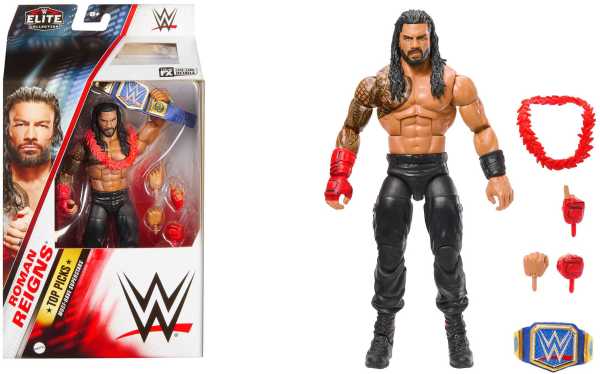 VORBESTELLUNG ! WWE Top Picks 2024 Wave 1 Elite Collection Roman Reigns Actionfigur