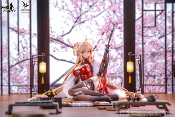 VORBESTELLUNG ! Girls' Frontline: Neural Cloud 1/7 DP28 Coiled Morning Glory Statue Heavy Damage V.
