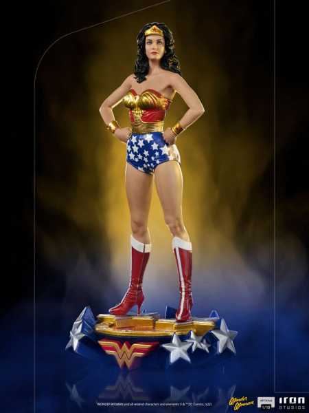 AUF ANFRAGE ! DC Comics 1/10 Wonder Woman Lynda Carter 23 cm Deluxe Art Scale Statue
