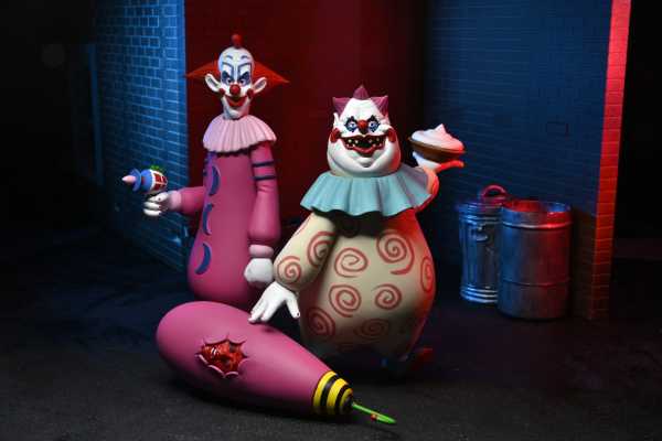 NECA Toony Terrors Killer Klowns from Outer Space Slim & Chubby Actionfiguren 2-Pack